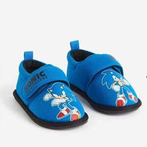 H&M Blue Sonic Kids Slippers 12.5-13.5